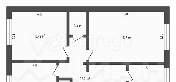 3-комн. квартира, 69 м2, 5/5 эт. Рубцовск - изображение 5