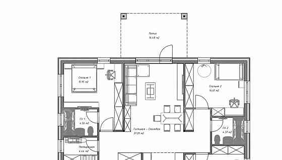 Дом, 137 м2, 10 соток, 1 эт. Наро-Фоминск