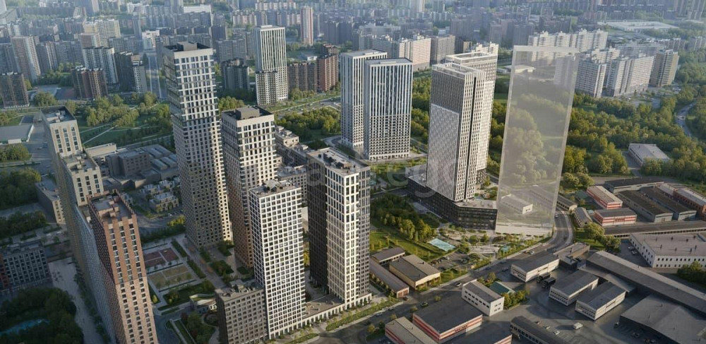 2-комн. квартира, 61 м2, 2/40 эт. Москва - изображение 5