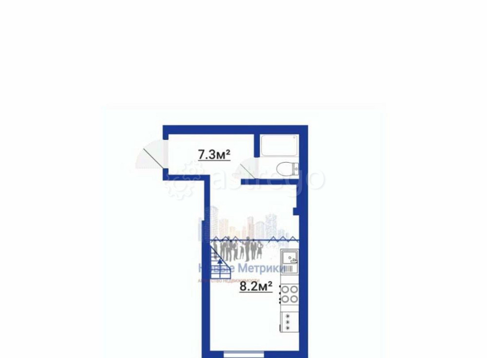 Комната, 17 м2, 1/5 эт. Санкт-Петербург - изображение 3