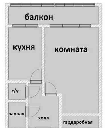 1-комн. квартира, 36 м2, 5/12 эт. Мытищи