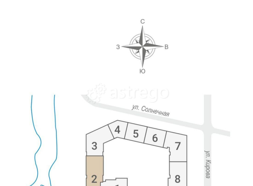 3-комн. квартира, 77.8 м2, 1/8 эт. Королев - изображение 2