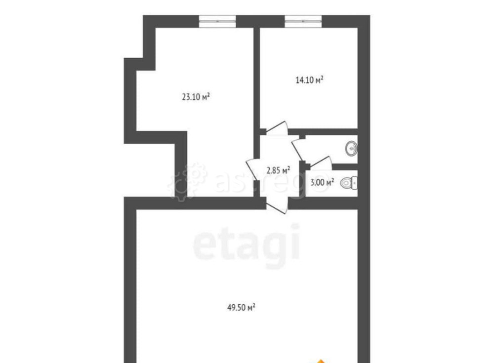 Свободного назначения, 95 м2 Благовещенск - изображение 4