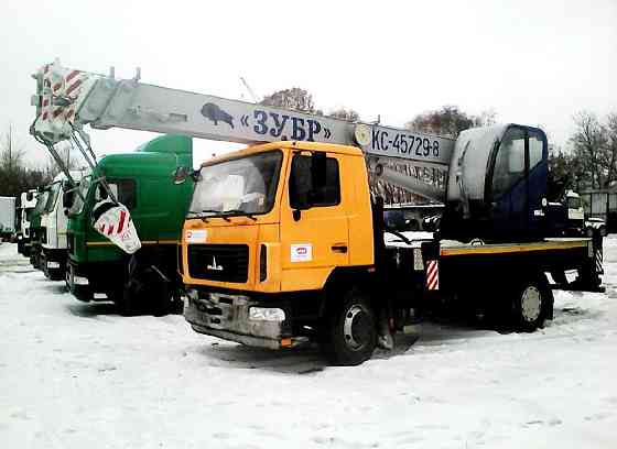 Автокран Машека КС-45729-8-02 "Зубр" 20 т на шасси МАЗ-5340В2 Самара