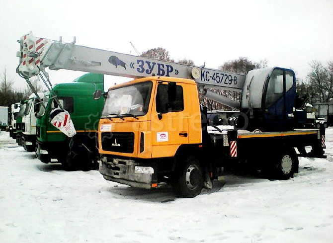 Автокран Машека КС-45729-8-02 "Зубр" 20 т на шасси МАЗ-5340В2 Самара - изображение 1