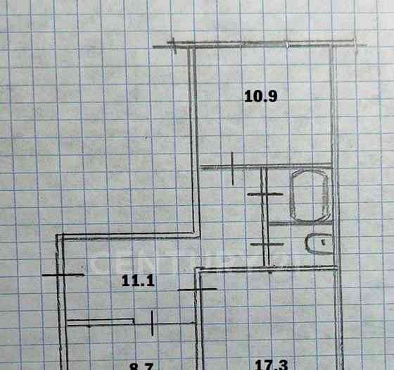 2-комн. квартира, 53.1 м2, 4/5 эт. Ивантеевка