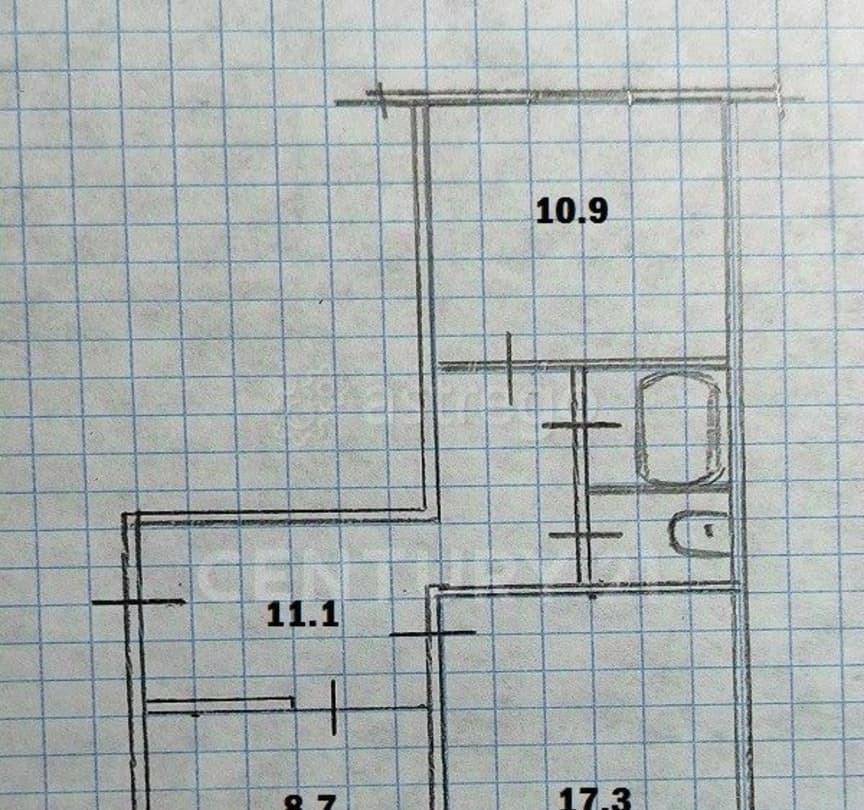 2-комн. квартира, 53.1 м2, 4/5 эт. Ивантеевка - изображение 4