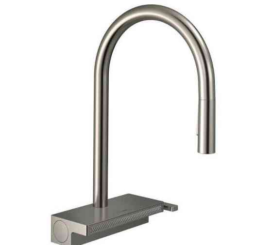 Смеситель для кухни Hansgrohe, Aquno Select M81, тип открывания воды - рычажный 73831800 Москва