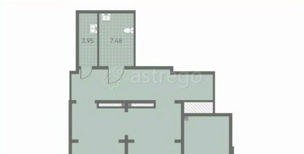 Свободного назначения, 93 м2 Санкт-Петербург - изображение 4