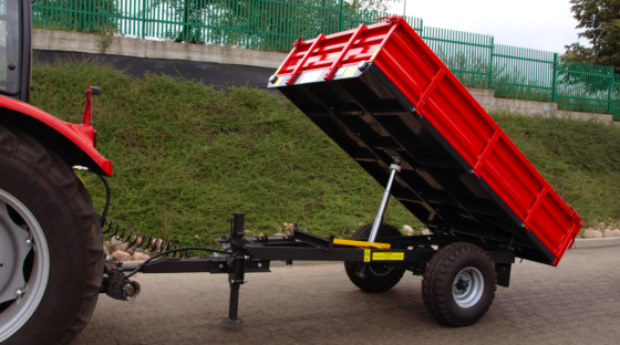 Прицеп тракторный самосвальный T-736/2 (г/п 1,5 т.) Самара