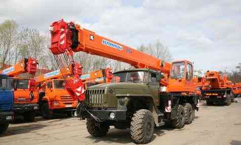 Автокран 25 т КС-55713-3К-1 Клинцы на шасси Урал-4320 6х6 Самара
