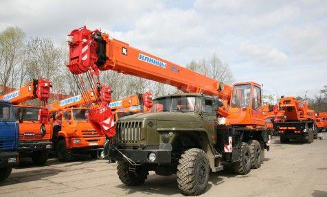 Автокран 25 т КС-55713-3К-1 Клинцы на шасси Урал-4320 6х6 Самара - изображение 1