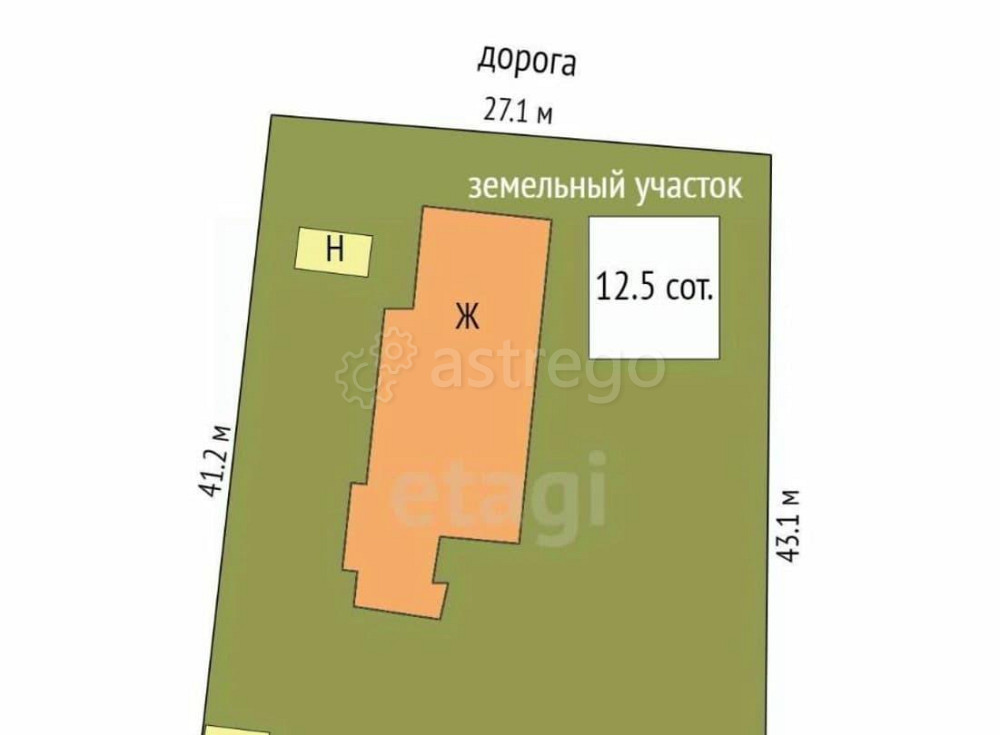 Дом, 64 м2, 12.5 сотки, 2 эт. Коряжма - изображение 6