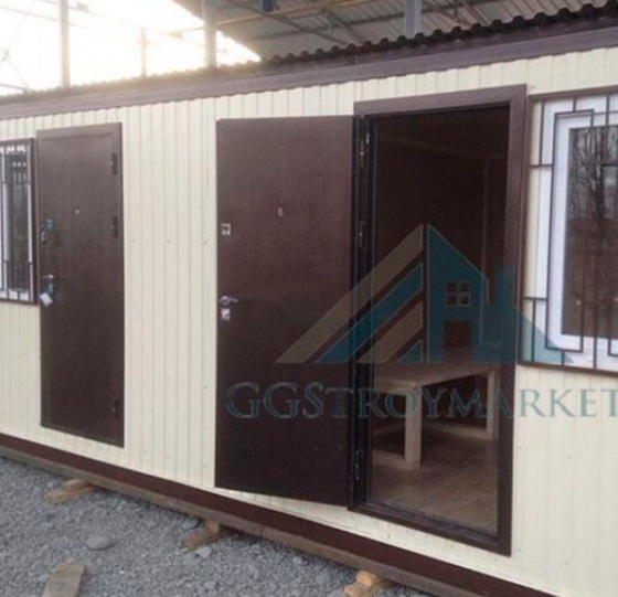 Вагончик дачный БК-05 6х2.4 м с отдельными комнатами "Теплый" GGStroyMarket, Россия Москва