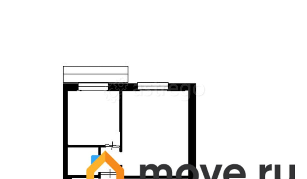 2-комн. квартира, 40 м2, 7/9 эт. Москва - изображение 6