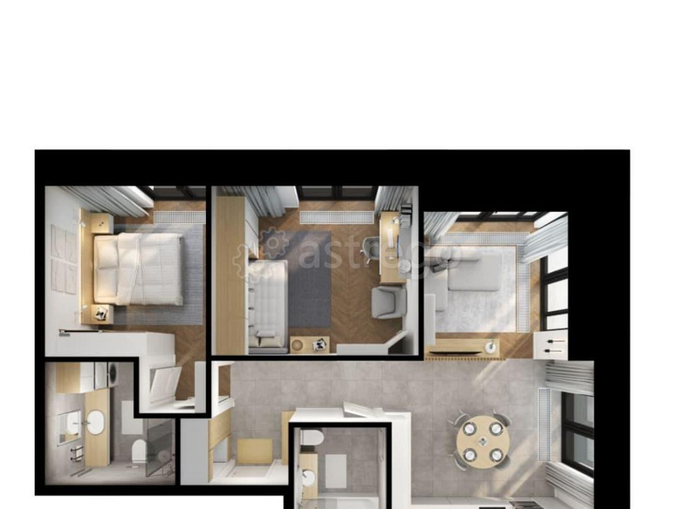 2-комн. квартира, 70 м2, 5/9 эт. Санкт-Петербург - изображение 5
