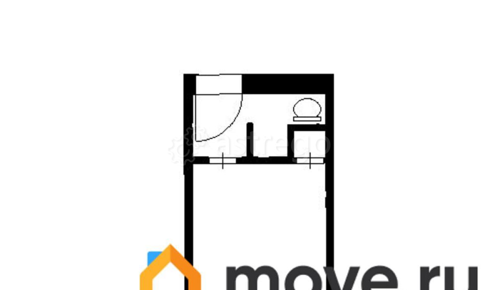 Студия, 18 м2, 1/5 эт. Москва - изображение 7
