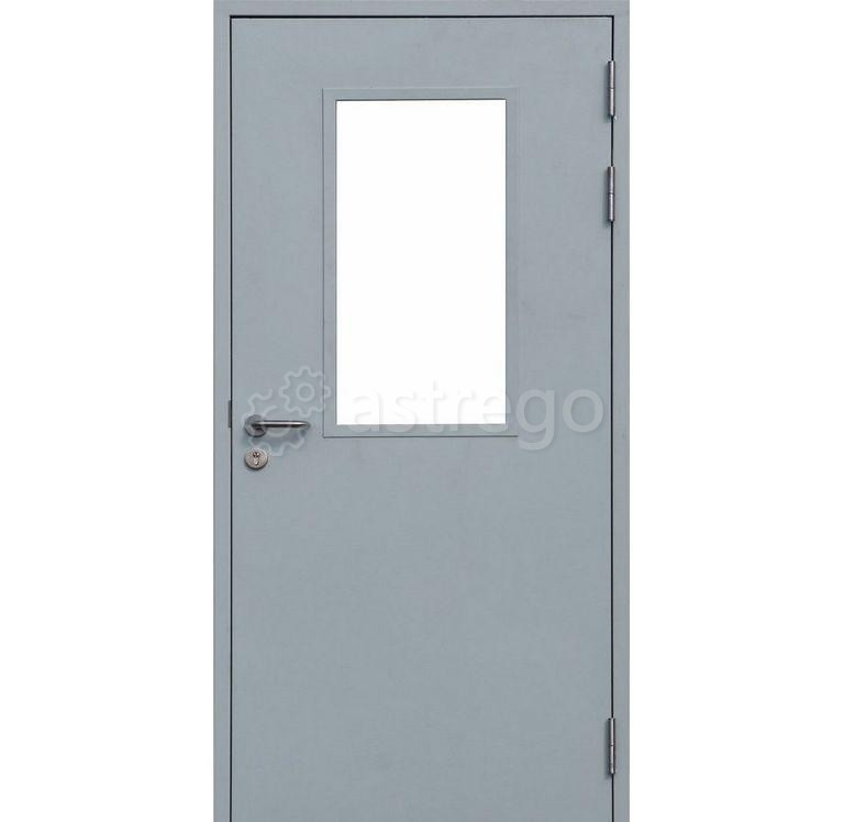 Дверь противопожарная металлическая ДПМ 01/60 800х2100 мм Красноярск - изображение 1