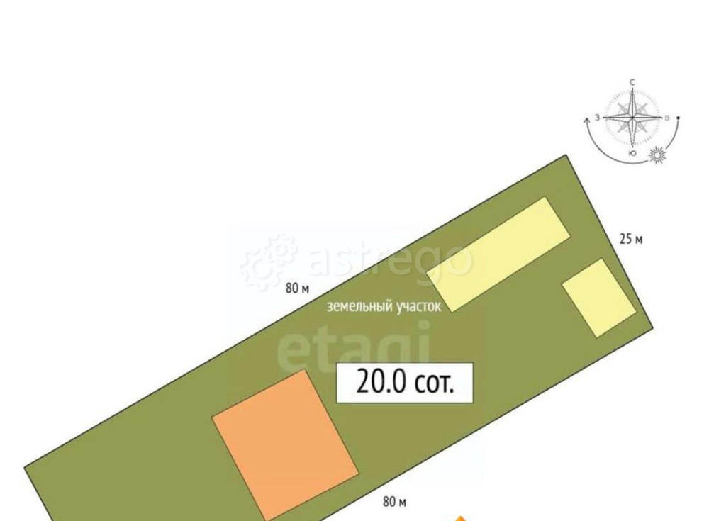 Дом, 107.6 м2, 20 соток, 1 эт. Алтайское - изображение 5