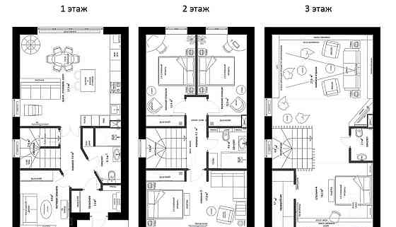 Таунхаус, 144.65 м2, 3 эт. Москва