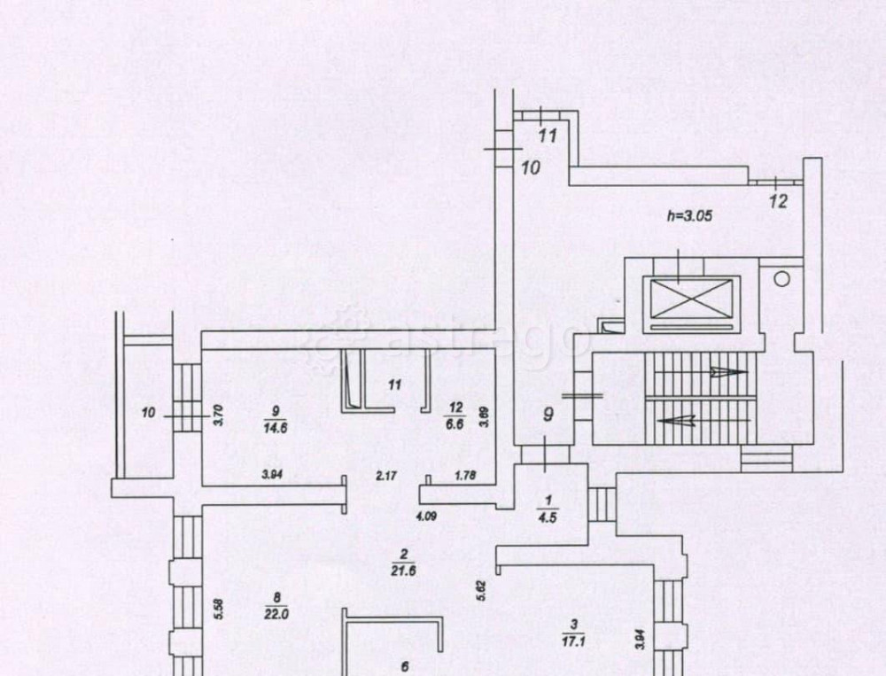 3-комн. квартира, 129.4 м2, 4/8 эт. Балашиха - изображение 4