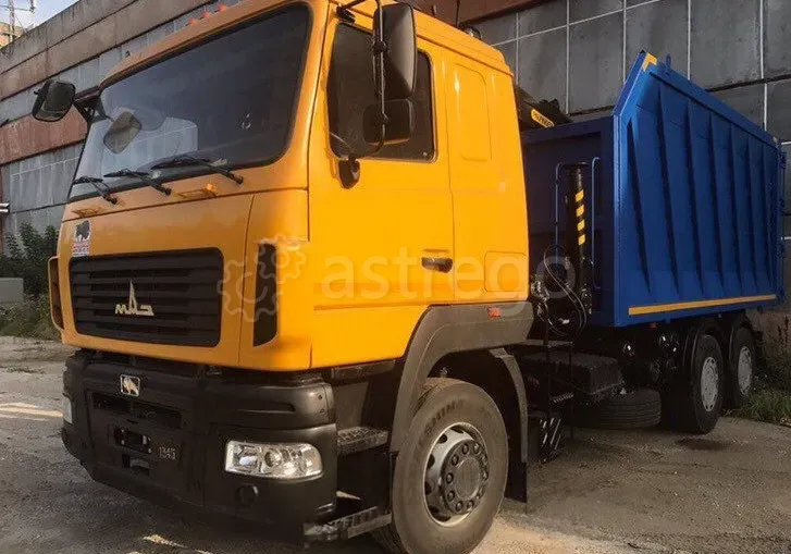 Ломовоз МАЗ 6312С5-8525-012 c манипулятором VM10L74M (Металловоз) Скат Санкт-Петербург - изображение 1