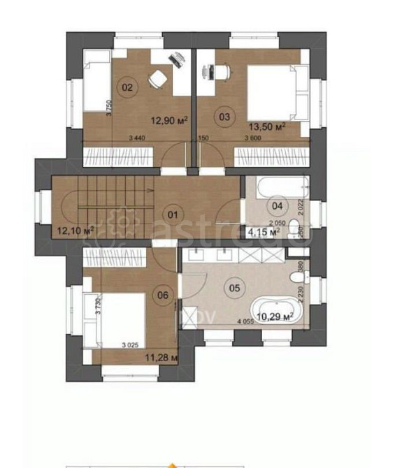 Дом, 135 м2, 4 сотки, 2 эт. Москва - изображение 7