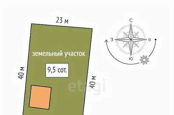 Дом, 27.6 м2, 9.5 сотки, 1 эт. Благовещенск