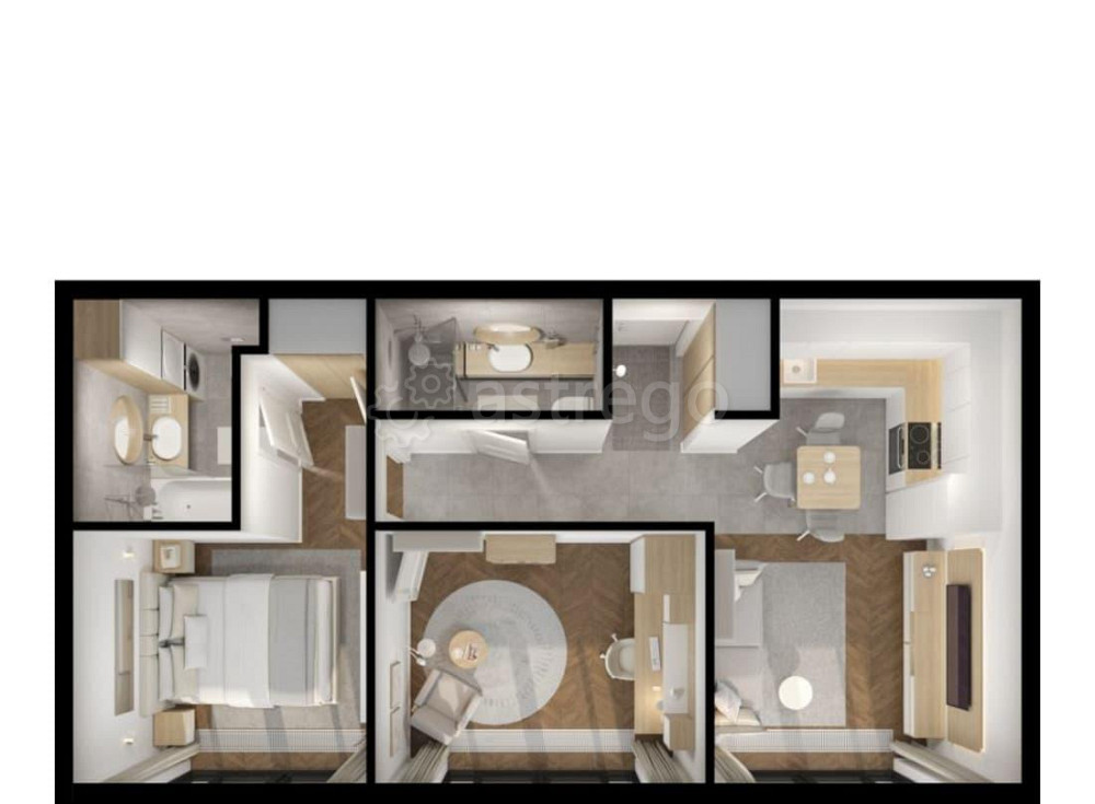 2-комн. квартира, 55 м2, 8/9 эт. Санкт-Петербург - изображение 6