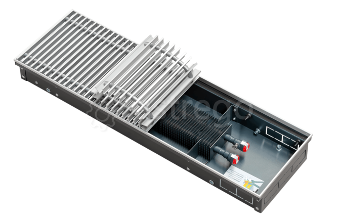 Внутрипольный конвектор TECHNO USUAL KVZ 200-65-600 Ижевск - изображение 1