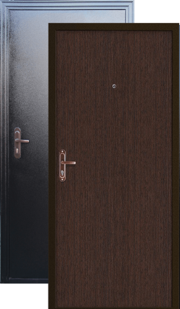 Дверь металлическая Промо венге 860х2050 правая 45 мм Екатеринбург