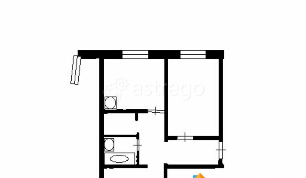 2-комн. квартира, 50 м2, 4/10 эт. Красноярск - изображение 2