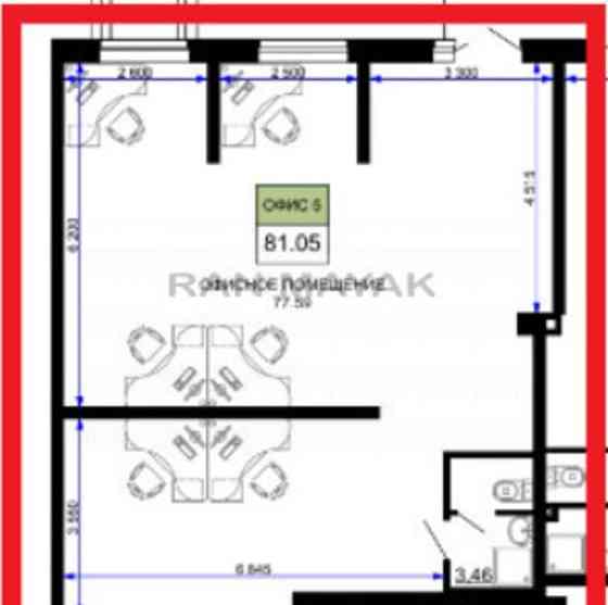 Офис, 81.05 м Майкоп