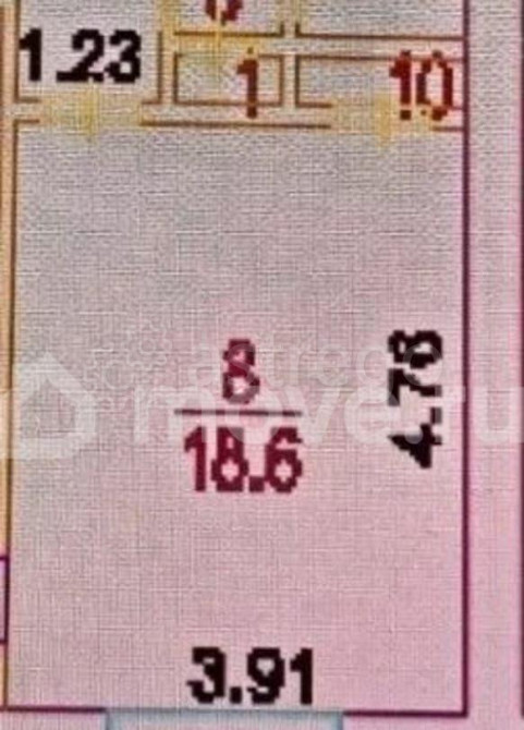 Комната, 18.6 м2, 2/8 эт. Москва - изображение 5