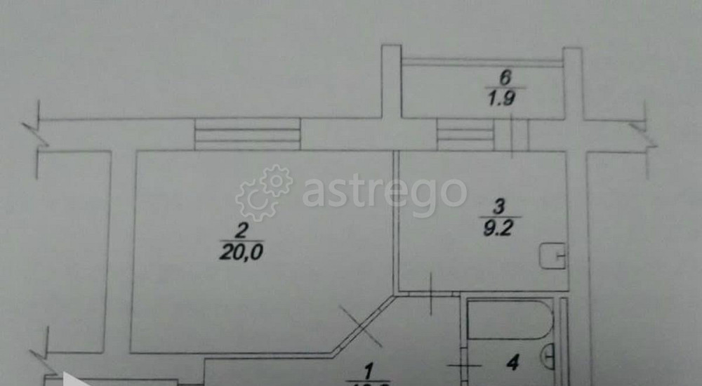 1-комн. квартира, 44.2 м2, 3/5 эт. Сосновоборск - изображение 3