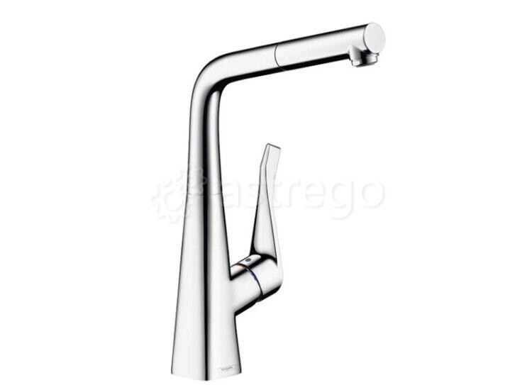 Смеситель для кухни Hansgrohe, Metris M71, тип открывания воды - однорычажный 14821000 Москва - изображение 1