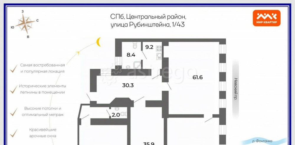 Свободного назначения, 234 м2 Санкт-Петербург - изображение 5