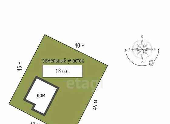 Дом, 434.5 м2, 18 соток, 2 эт. Емельяново