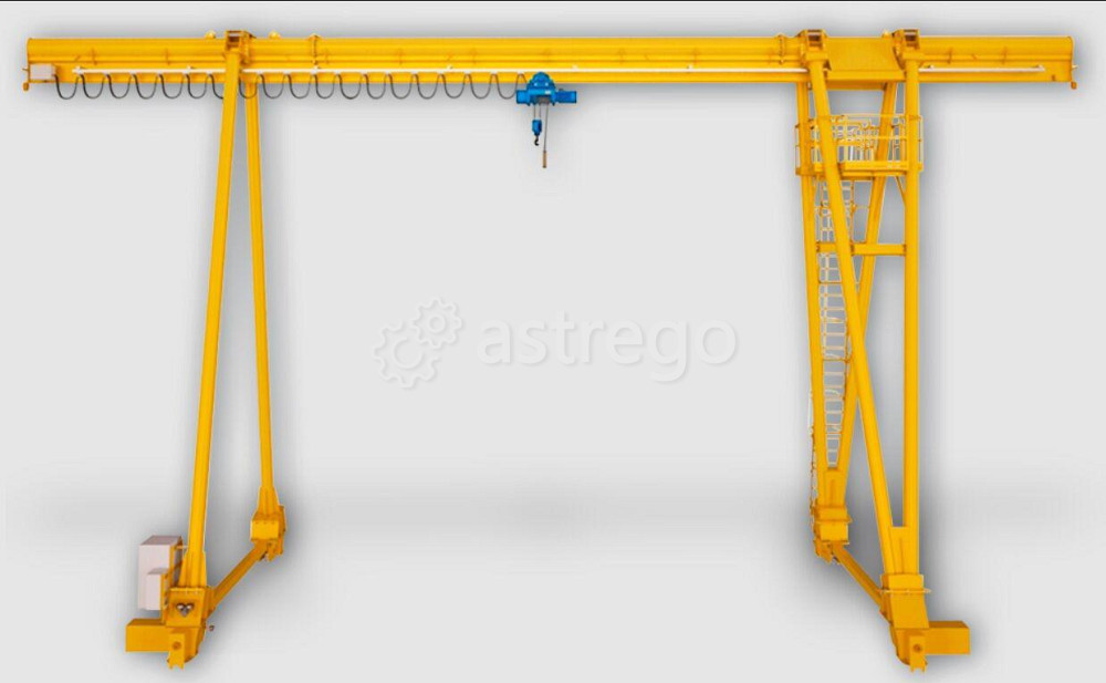 Кран козловой однобалочный 10 т Челябинск - изображение 1