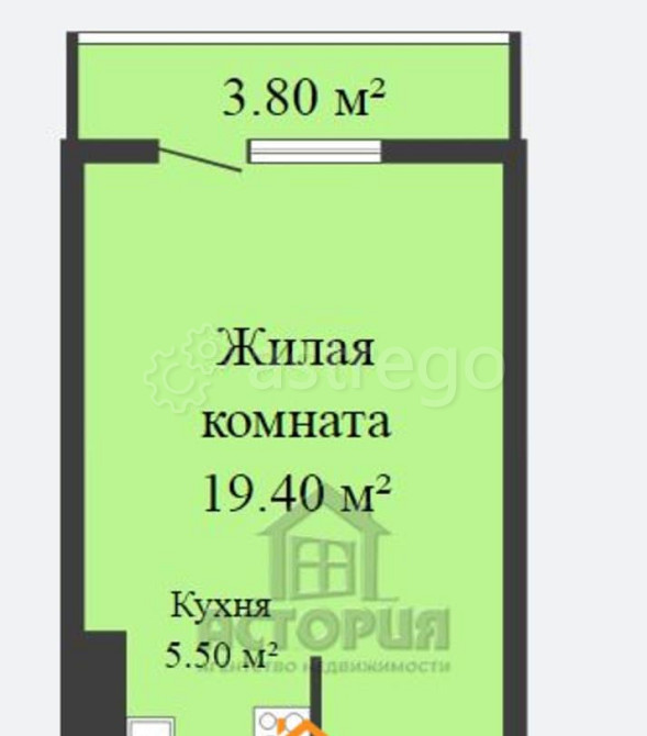 Студия, 37.7 м2, 4/17 эт. Красноярск - изображение 7
