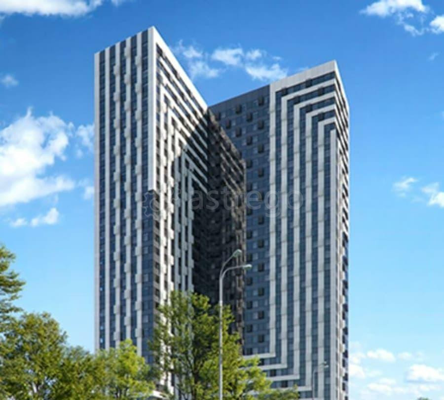 2-комн. апарт-ы, 56.8 м2, 9/30 эт. Москва - изображение 3