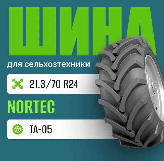 Шина для сельхозтехники 21.3/70-24 Nortec TA-05 160T Москва