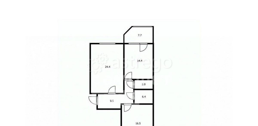 4-комн. квартира, 140 м2, 4/4 эт. Санкт-Петербург - изображение 2