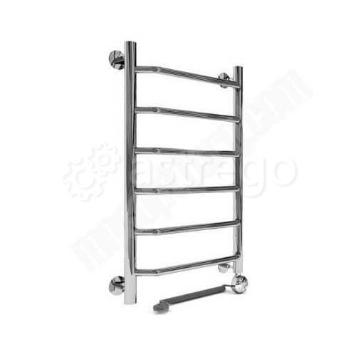 Полотенцесушитель электрический нержавеющая сталь Лесенка 600х800мм 6П ТЭН правое Вектра Э-11-14 Эли Москва - изображение 1