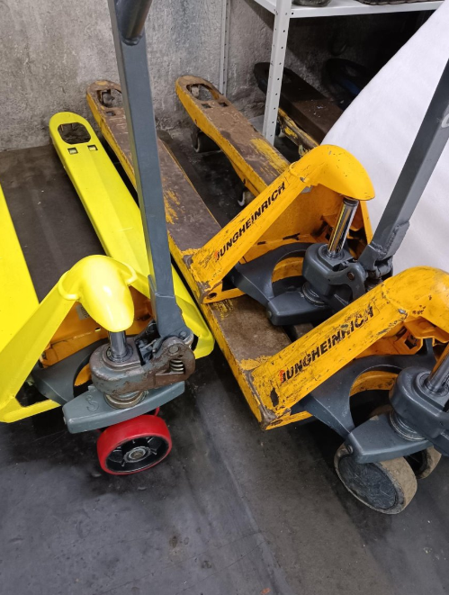 Гидравлическая тележка jungheinrich Москва - изображение 1