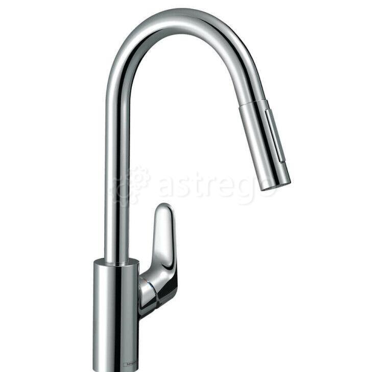 Смеситель для кухни Hansgrohe, Focus M41, Eco, sBox, тип открывания воды - однорычажный Москва - изображение 1