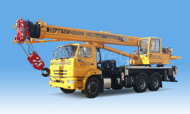 Автокран КС 55713-1В-1 NEO 25 т КАМАЗ-65115 ОВОИД Краснодар - изображение 1