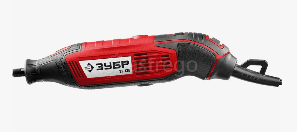 Гравер электрический ЗУБР ЗГ-160 КН41 220В 160 Вт 32 мм 15000-35000 об/мин 41 предмет кейс Хабаровск - изображение 1