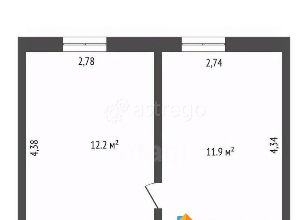 Комната, 25 м2, 1/5 эт. Благовещенск - изображение 3