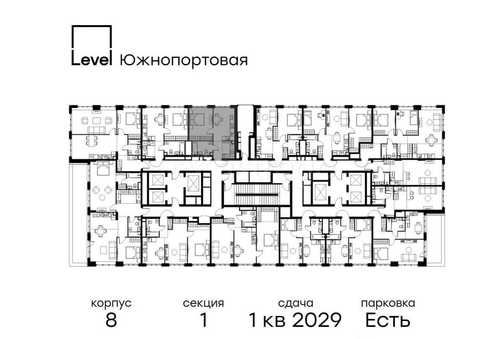 1-комн. квартира, 38.5 м2, 37/49 эт. Москва - изображение 4